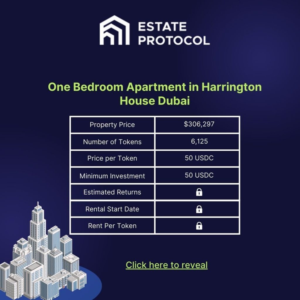 Tokenization in Dubai: Harrington House at Jumeirah Village Circle Dubai UAE