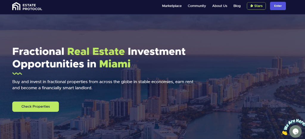 Estate Protocol: A Fractional Real Estate Investment Platform